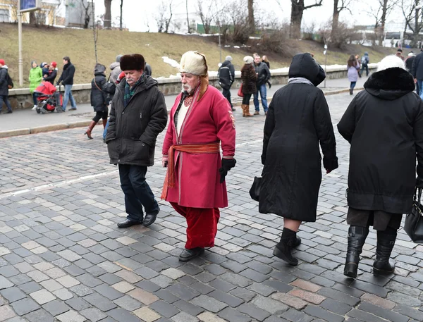 Maart van waardigheid in Kiev — Stockfoto