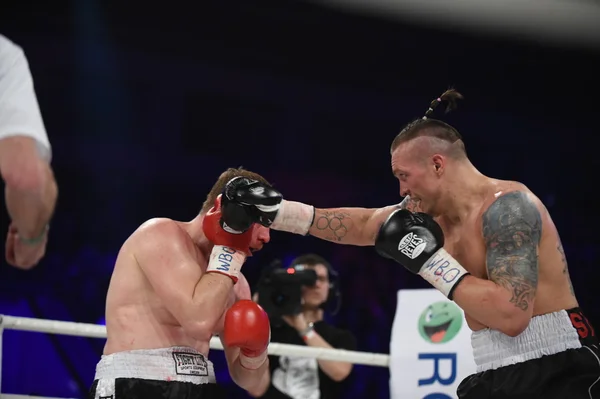 Wbo arası kıta Cruserweight başlık için mücadele boks — Stok fotoğraf