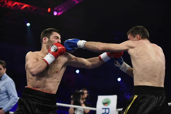 Rangliste Boxkampf im Palast des Sports, Kiew — Stockfoto