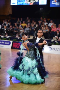 Balo salonu dans çift, Dans Yarışması'nda 