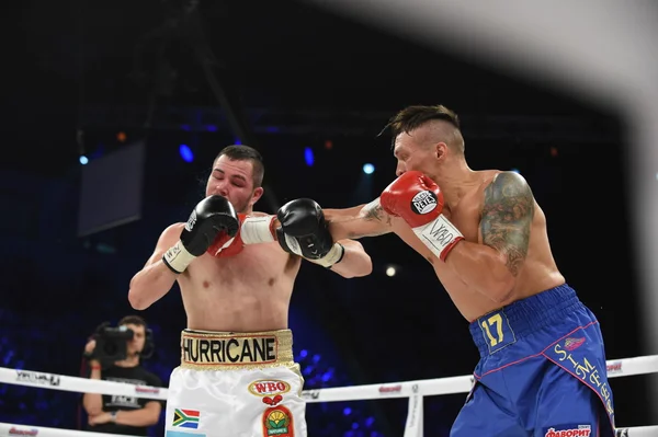 Lotta nemico WBO Inter-Continental Cruiserweight campione del titolo — Foto Stock