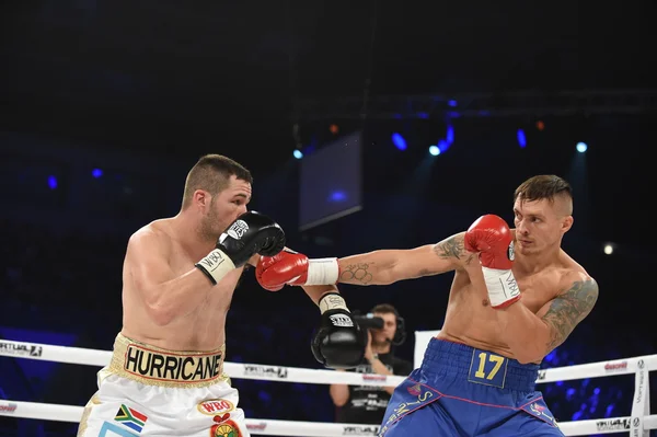 Lotta nemico WBO Inter-Continental Cruiserweight campione del titolo — Foto Stock