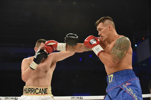 Lucha enemigo WBO Inter-Continental Cruiserweight campeón título — Foto de Stock