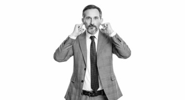 Hırslı bir iş uzmanı. Takım elbiseli bir işadamı müdürü görmezden geliyor. İşadamı beyazdan izole edilmiş. Patron ya da çalışan. Kendine güvenen bir iş adamı. Profesyonel başarılı CEO. Liderlik.