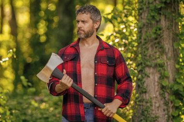 Çalışkan, acımasız adam. Keresteci adam dışarıda. Acımasız oduncu. Vahşilik ve erkeklik. İspanyol adam baltayla kütük kesiyor. Oduncu baltası. Ağaç kesen baltalı adam. Çalışmaya hazır.