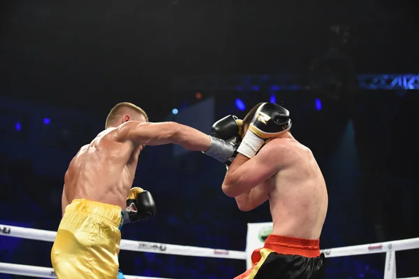 Ranking pelea de boxeo en el Palaceof Sport en Kiev —  Fotos de Stock