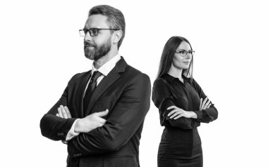 Ortaklık kavramı. Ortak takımı. Başarılı ortaklık. İş ekibi başarısı. İş ortağı beyazla izole edilmiş. İşletme. Takım elbiseli iş adamları. iş ekibi çalışması ve işbirliği.