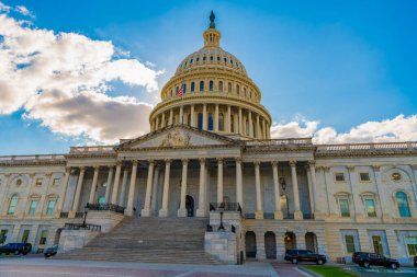 Amerikan Senatosu. Başkentteki federal hükümet. ABD sembolü. Amerikan başkenti. Washington Eyalet Meclisi. Birleşik Devletler Kongre Binası. Meclis Binası.