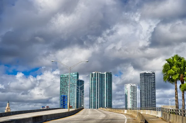 Miami dálnice venkovní — Stock fotografie