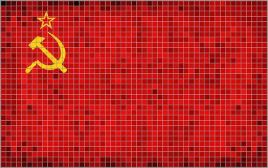 Flag of the Soviet Union clipart