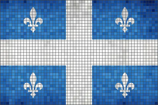 Bandeira de Quebec — Vetor de Stock