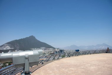View of the City of Monterrey from the Flagpole Viewpoint, May, 2021.