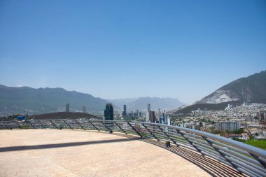 View of the City of Monterrey from the Flagpole Viewpoint, May, 2021.