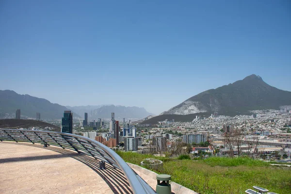 View of the City of Monterrey from the Flagpole Viewpoint, May, 2021.