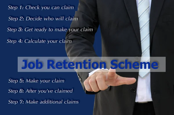 Job Retention Scheme Business Concept — Stock Photo, Image