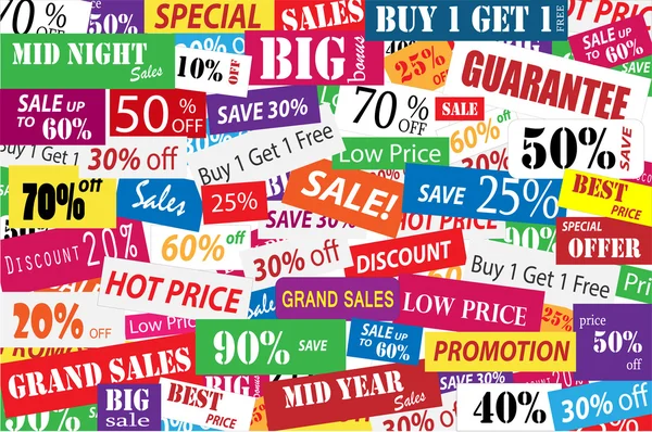 Satış promosyon ve iş kavramı büyük indirim