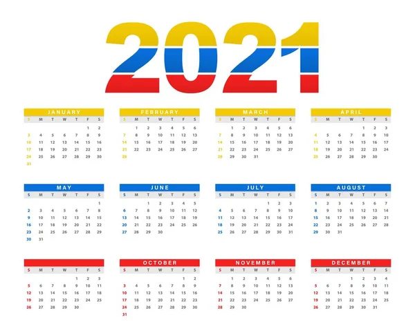 2021 การออกแบบเวกเตอร นประจ ของปฏ แดง เหล องบนพ นหล ปดาห นอาท — ภาพเวกเตอร์สต็อก