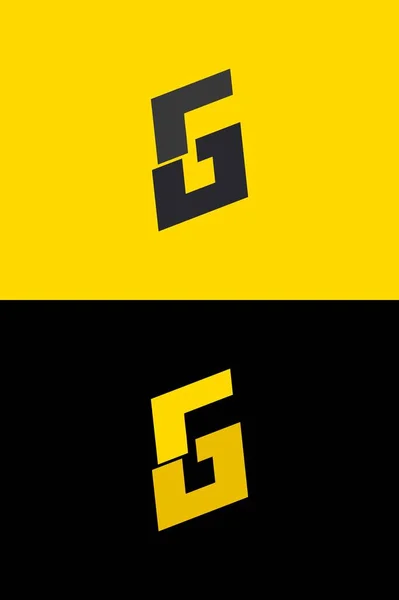 Font Letter Logo Lightning Flash Power Design Etykiet Energetycznych Plakatów — Wektor stockowy