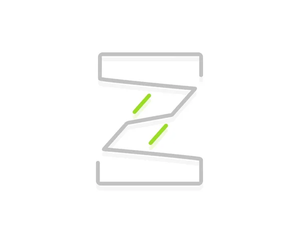 Logotipo Ecologia Letra Fonte Vetorial Para Cartazes Bio Emblema Spa — Vetor de Stock
