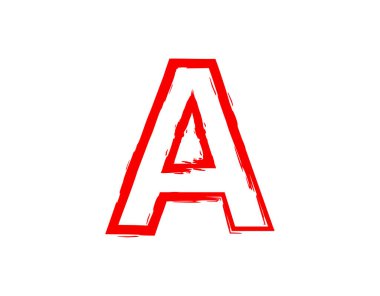 A vector letter horror bloody, scary. Insane Fear brutal, scream font. Wicked night theme style design