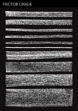 Vektör tebeşir çizgiler dokular