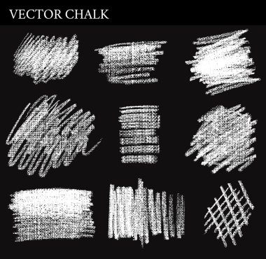 Vektör tebeşir ton değerini