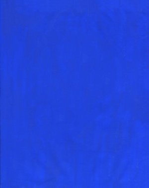 Mavi akrilik boya ince bir tabaka ile kaplı yüzey