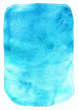 Camgöbeği mavi suluboya doku 