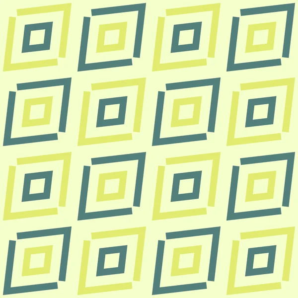 Green diagonal ethnic geometric pattern — Stock Vector