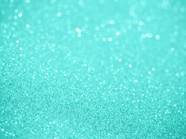 Turquoise Blue Glitter Abstract Background Christmas Holiday Concept Beautiful Festive — Stock Photo, Image