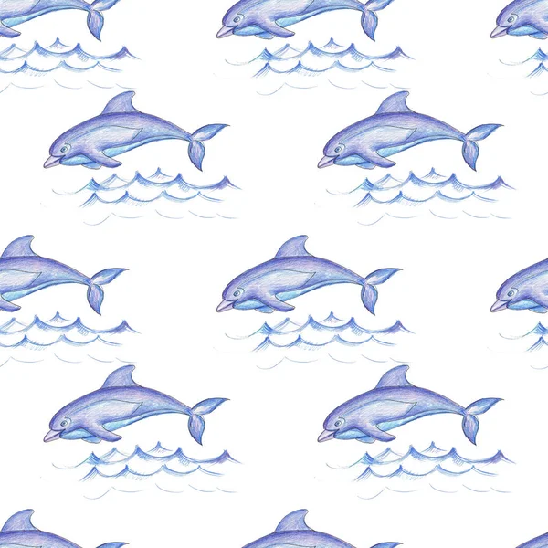 Balık yunusu suluboya el çizimi. Balık, su altı dünyası, göl, deniz, nehir, balıkçılık, balıkçılık. Beyaz arkaplanda ayrı bir element var. Tatlım, bebeğim.