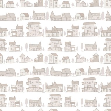 Kır evi binaları. Köyün yeni yıl süslemeleri. Evin yakınındaki ormandaki ağaçlar.