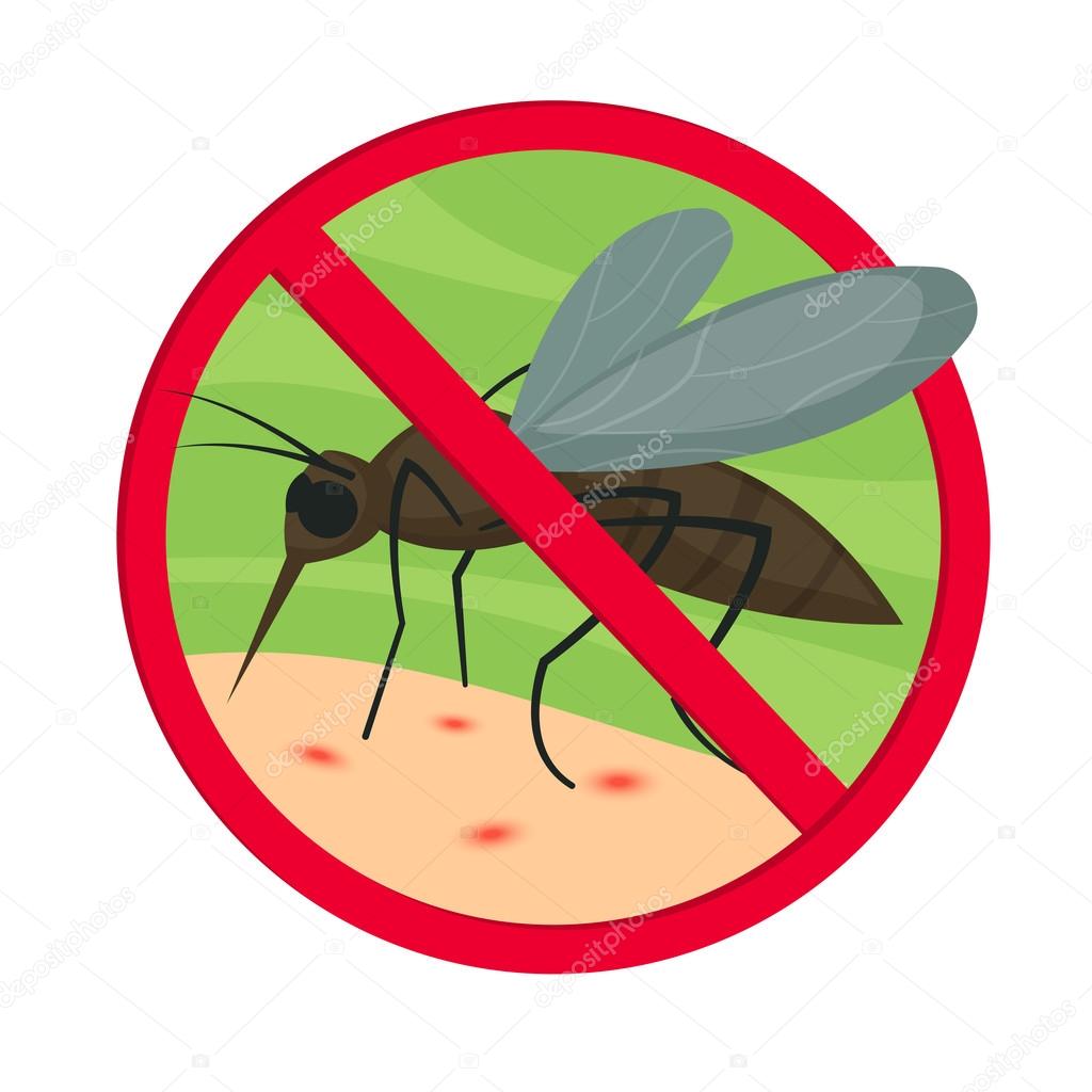 Virus Zika concept design, mosquito bites vector illustration