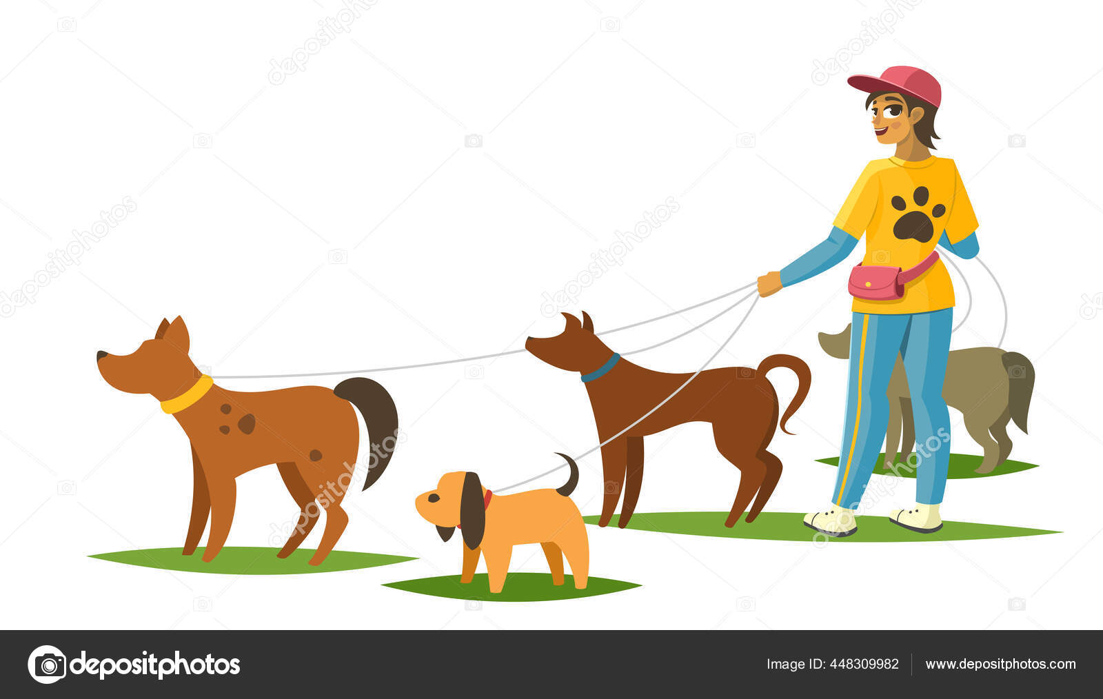 犬の散歩ストックベクター ロイヤリティフリー犬の散歩イラスト Depositphotos 犬の散歩ストックベクター ロイヤリティフリー犬の散歩イラスト Depositphotos