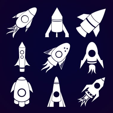 Roketler Icons set