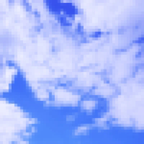 Pixel konst himmel bakgrund — Stock vektor