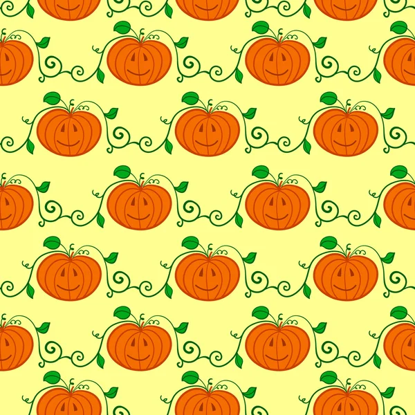 Halloween seamless pattern — Stock Vector