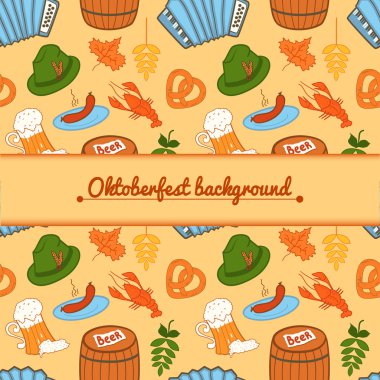 Oktoberfest kutlamaları arka plan