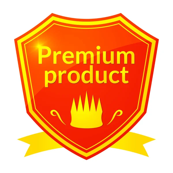 Etichetta prodotto premium retrò — Vettoriale Stock