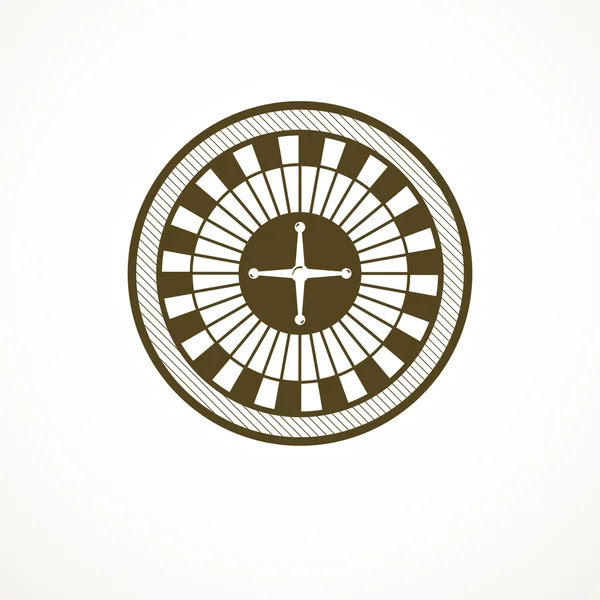 Rulet tekerleği logosu — Stok Vektör