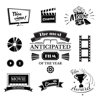 Sinema logolar ve film etiketleri