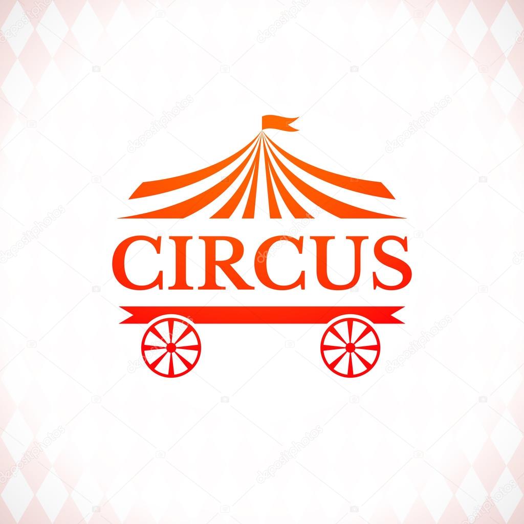 Circus vintage badge