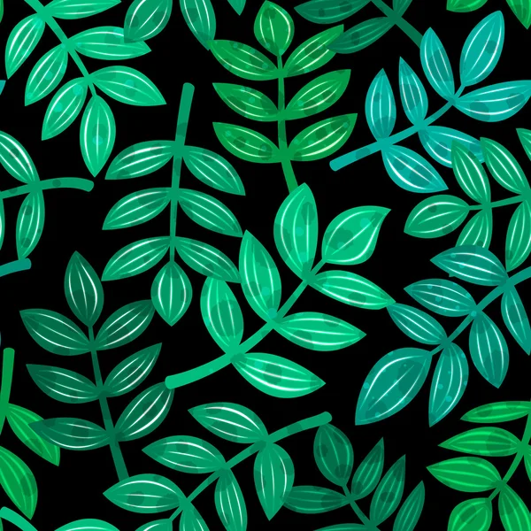 Листья тропических растений Лицензионные Стоковые Иллюстрации