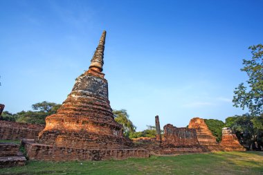Asya dini mimari. Antik Budist pagoda kalıntıları