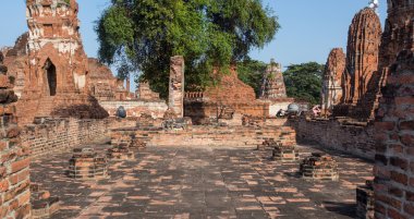 Asya dini mimari. Antik Budist pagoda kalıntıları