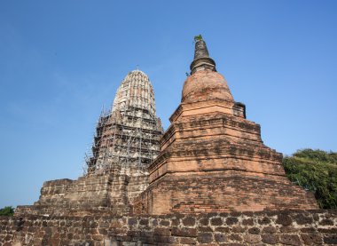 Asya dini mimari. Antik Budist pagoda kalıntıları