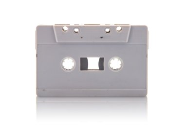 Beyaz kırpma yolu ile izole kaset