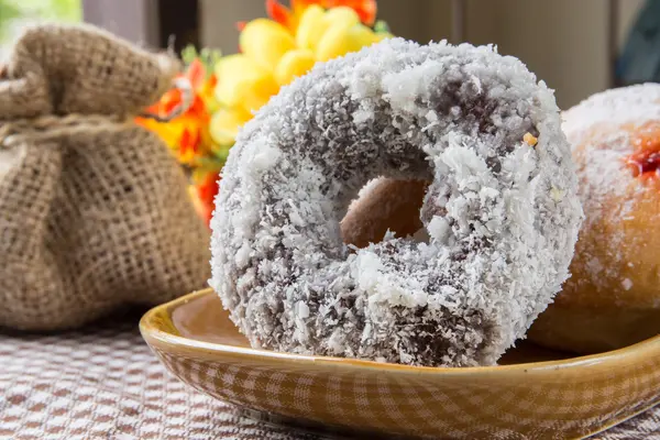 Donut Plate — Stock Photo, Image