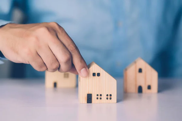 Pojišťovna Pro Bezpečnost Péči Nemovitosti Náklady Půjčky Hypotéky Ochrana Bydlení — Stock fotografie
