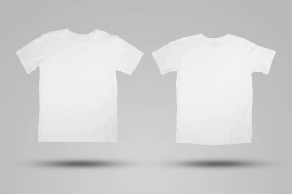 広告やマーケティングのためのデザインのためのモックアップTシャツ カジュアル衣装 要素オブジェクト — ストック写真